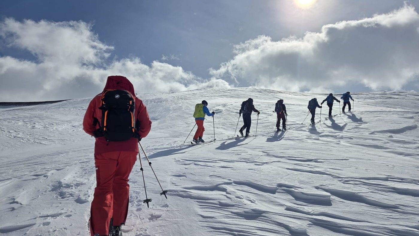 Skitour Aufstieg