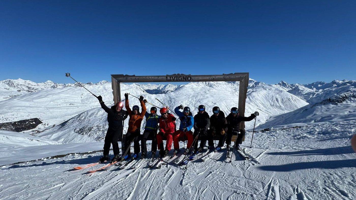 Gipfel-Gruppenfoto