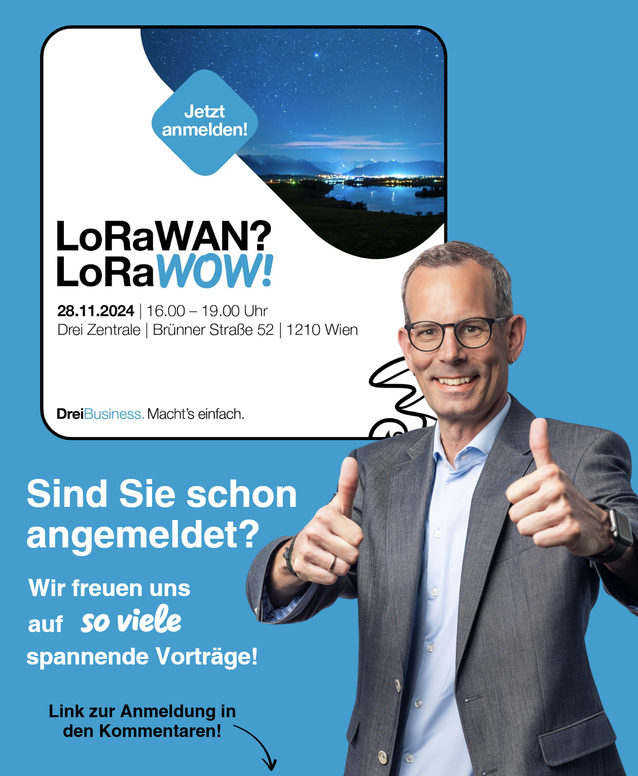 LoRaWOW Event Einladung