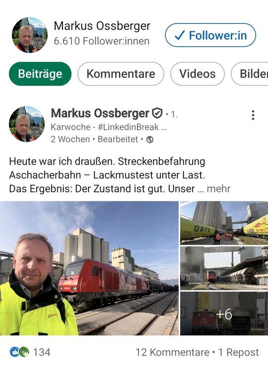 LinkedIn Post Beispiel 3