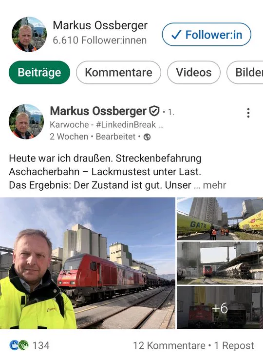 LinkedIn Post Beispiel 3