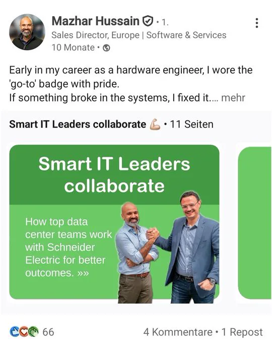 LinkedIn Post Beispiel 6